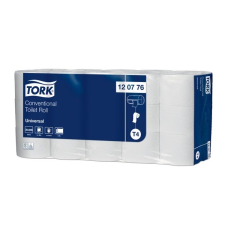 Tork Universal Toilettenpapier Kleinrollen – T4 System 30 Rollen