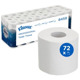 Kimberly-Clark Kleenex Profi Line Top Toilettenpapier Kleinrollen 72 Rollen (8 x 9) Kimberly-Clark Kleenex Profi Line Top Toilettenpapier Kleinrollen 72 Rollen (8 x 9)