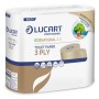 Lucart EcoNatural 4.3 Toilettenpapier Kleinrollen 56 Rollen (14 x 4)