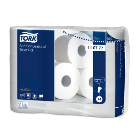 Tork Premium Toilettenpapier Kleinrollen – T4 System 54 Rollen (9 x 6)
