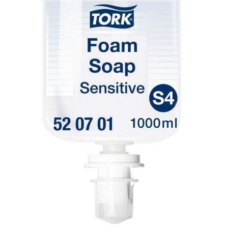 Tork Premium Sensitive Schaumseife – S4 System 6 Flaschen