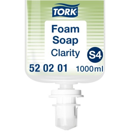 Tork Premium Clarity Schaumseife – S4 System 6 Flaschen