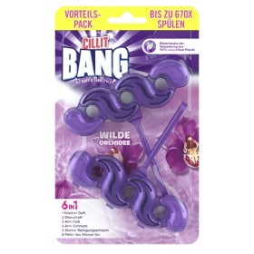Cilit Bang 6 in 1 WC Duft und Farb- spüler Wilde Orchidee 12 Stück (6 x 2) Cilit Bang 6 in 1 WC Duft und Farb- spüler Wilde Orchidee 12 Stück (6 x 2)