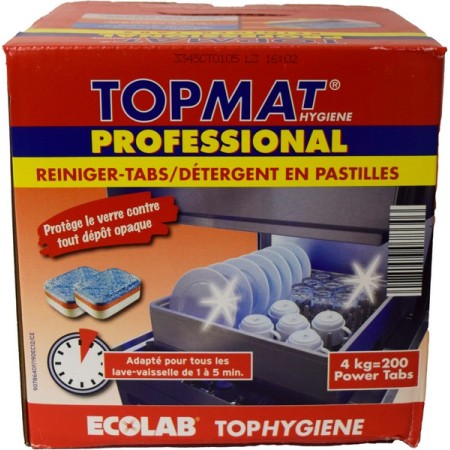 Topmat Hygiene Geschirrwaschtabs 1 Karton