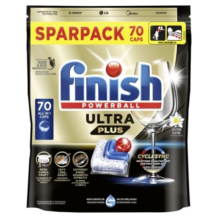 Finish Ultra Plus Geschirrspültabs 350 Stück (5 x 70)