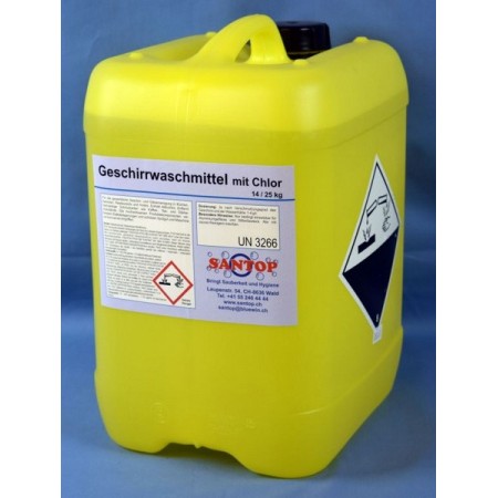 Santop maschinelles Geschirrwaschmittel 1 Bidon