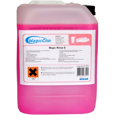 MAGIC RINSE S Klarspüler 1 Bidon