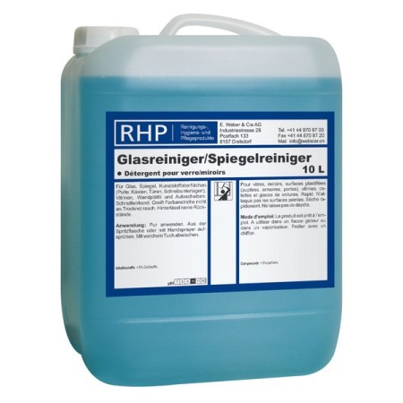 RHP Glasklar Spezialreiniger 1 Bidon