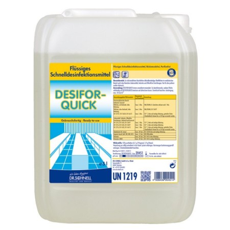 DESIFOR-QUICK Flächendesinfektionsmittel 1 Bidon