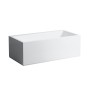 LAUFEN Kartell Eckbadewanne 170 x 86 cm mit L-Schürze links