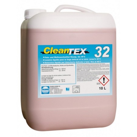 CleanTEX 32 flüssiges Fein- und Wollwaschmittel 1 Bidon