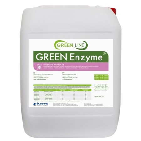 Burnus GREEN Enzyme Proteasenenzym 1 Bidon