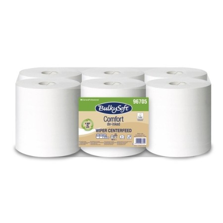Bulkysoft Comfort Papierwischtücher Midi 6 Rollen
