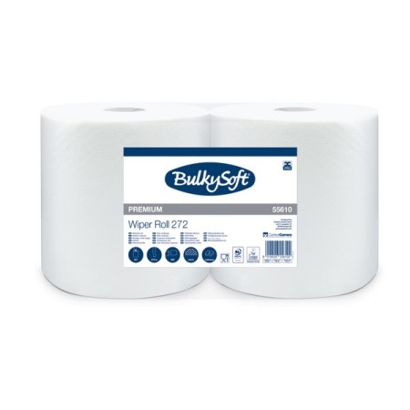 Bulkysoft Classic Papierwischtücher Maxi 2 Rollen