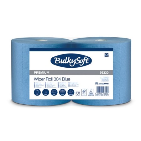 Bulkysoft Premium Papierwischtücher Maxi 2 Rollen