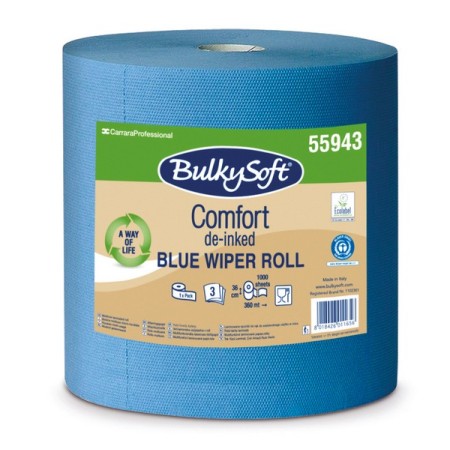 Bulkysoft Comfort Papierwischtücher Maxi 1 Rolle