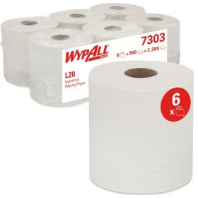 Kimberly-Clark Papierwischtücher Midi Wypall – L20 6 Rollen