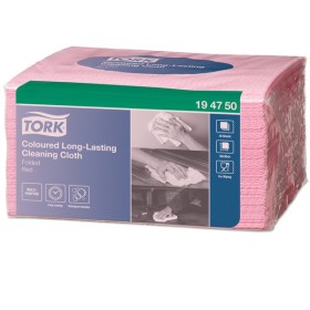 Tork Premium langlebige farbige Reinigungstücher - Einzeltücher  – W8 System 320 Blatt (8 x 40) Tork Premium langlebige farbige Reinigungstücher - Einzeltücher  – W8 System 320 Blatt (8 x 40)