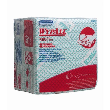 Kimberly-Clark Reinigungstücher Wypall – X80 Plus 240 Blatt (8 x 30)
