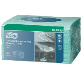 Tork Premium langlebige farbige Reinigungstücher - Einzeltücher – W8 System 320 Blatt (8 x 40) Tork Premium langlebige farbige Reinigungstücher - Einzeltücher – W8 System 320 Blatt (8 x 40)