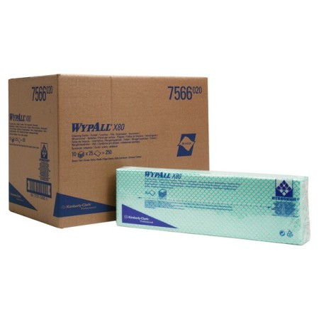 Kimberly-Clark Reinigungstücher Wypall – X80 250 Stück