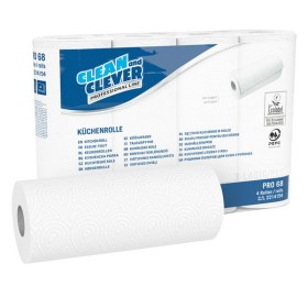 CLEAN and CLEVER Küchenrolle PRO 68 32 Rollen (8 x 4) CLEAN and CLEVER Küchenrolle PRO 68 32 Rollen (8 x 4)