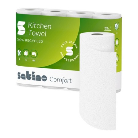 Satino Comfort Küchenrollen 32 Rollen (8 x 4)