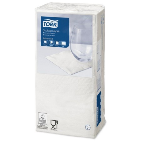 Tork Advanced Cocktail-Servietten 2400 Stück (12 x 200)