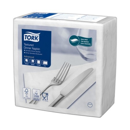 Servietten Tork Textured Dinner 1000 Stück (20 x 50)