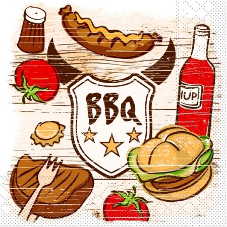 Serviette 600 Stück (6 x 100)