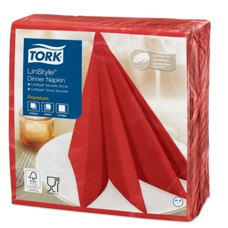 Tork LinStyle Premium Servietten 600 Stück (12 x 50)