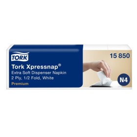 Tork Xpressnap Extra Soft Spenderservietten – N4 System 8000 Stück (8 x 1000) Tork Xpressnap Extra Soft Spenderservietten – N4 System 8000 Stück (8 x 1000)