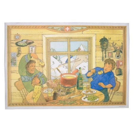 Tischset Fondue 500 Stück