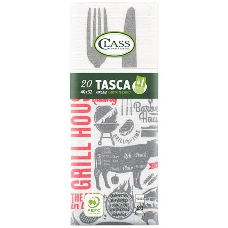 Deni Class Besteck-Servietten Tasca 120 Stück (6 x 20)