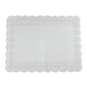 Spitzenpapier - Blütenmuster 100 Stück Spitzenpapier - Blütenmuster 100 Stück