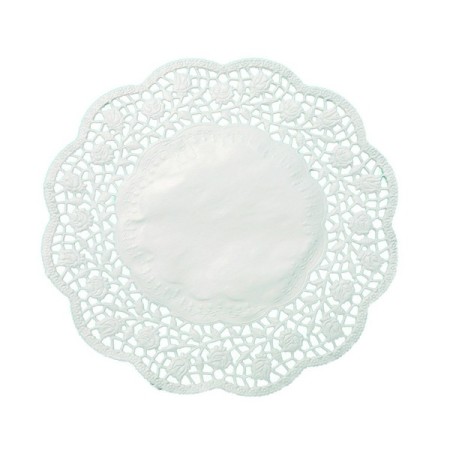 Spitzenpapier - Rosenmuster 250 Stück