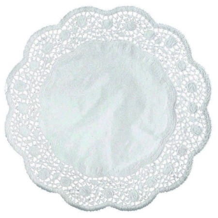 Spitzenpapier - Rosenmuster 500 Stück