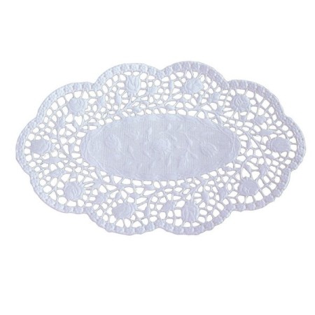 Spitzenpapier - Rosenmuster 500 Stück