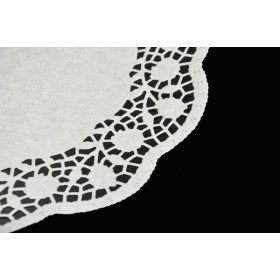 Spitzenpapier - Rosenmuster 250 Stück Spitzenpapier - Rosenmuster 250 Stück