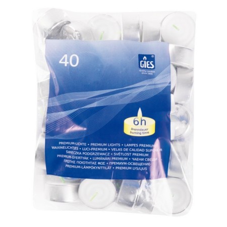 Premium Teelichter Profi-Line 640 Stück (16 x 40)