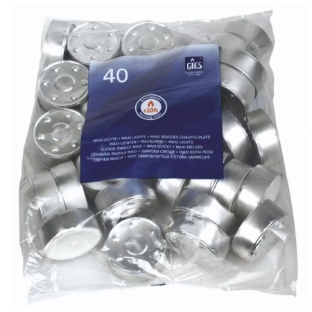 Maxi Teelichter Profi-Line 360 Stück (9 x 40)