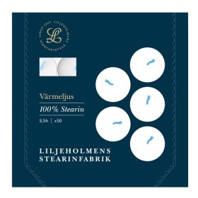 Teelichter Värmeljus 50 Stück