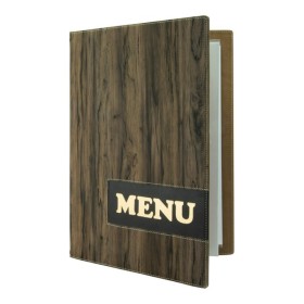 Wood Speisekarte A4 1 Stück Wood Speisekarte A4 1 Stück