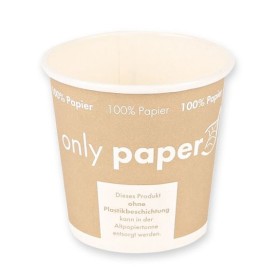 Kartonbecher Only Paper 1000 Stück (20 x 50)