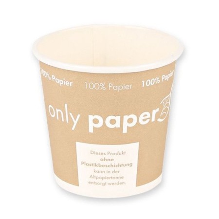 Kartonbecher Only Paper 1000 Stück (20 x 50)