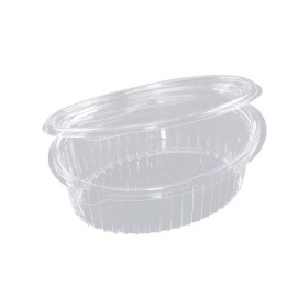 Schale m. Scharnier- deckel oval 1000ml 300 Stück (6 x 50)