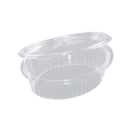 Schale m. Scharnier- deckel oval 1000ml 300 Stück (6 x 50)