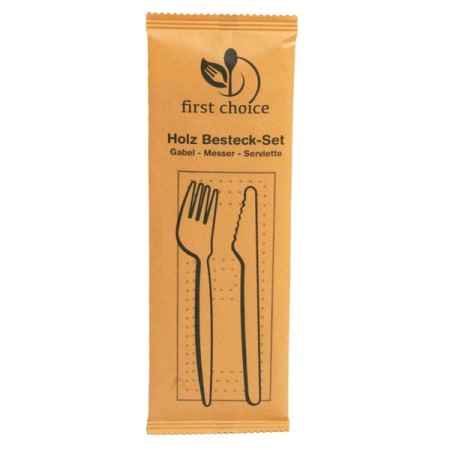 Besteckset 250 Stück (5 x 50)