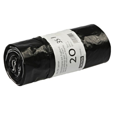 Kehrichtsäcke Budget mit Zugband 20 Rollen