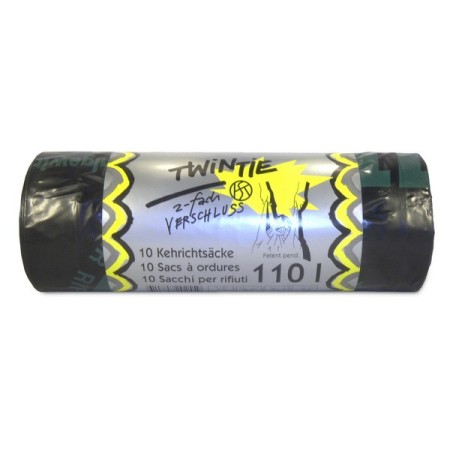 Kehrichtsäcke OKS Twin-Tie 15 Rollen